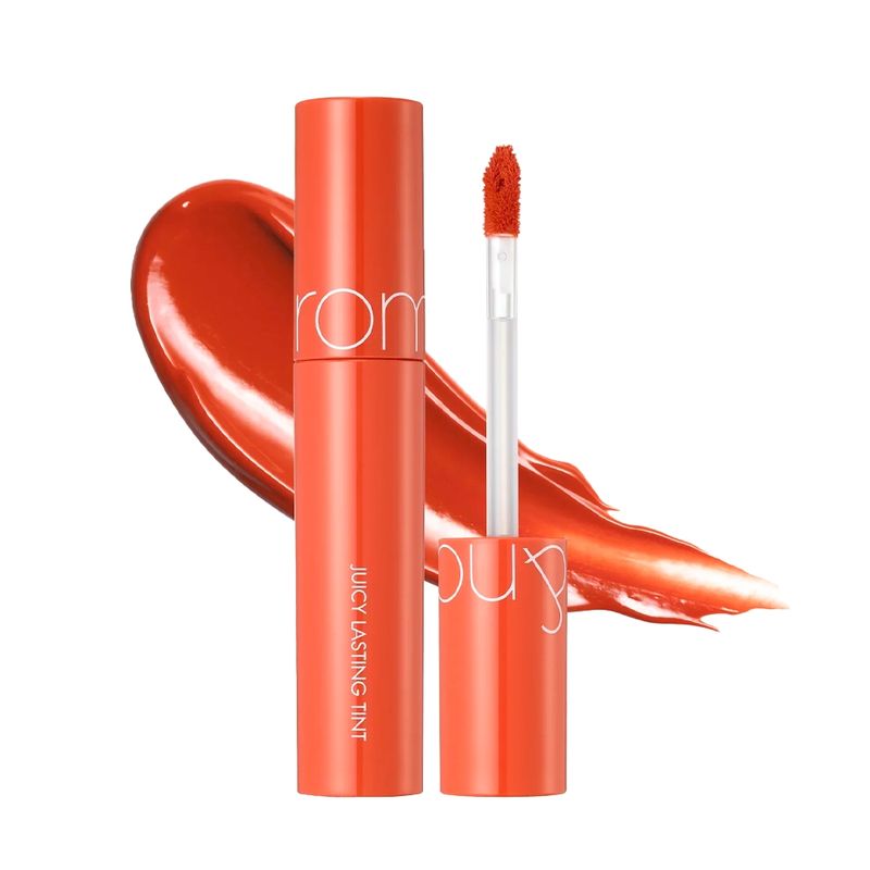 ROMAND - Tinta Labial Juicy Lasting Tint 08 APPLE BROWN - Rom&nd