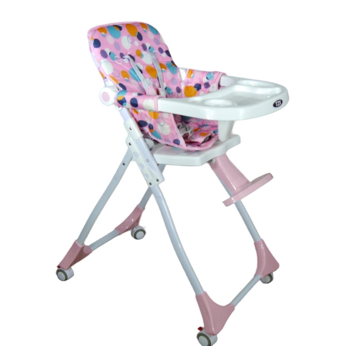 GENERICO - Silla de Comer Plegable Rosada