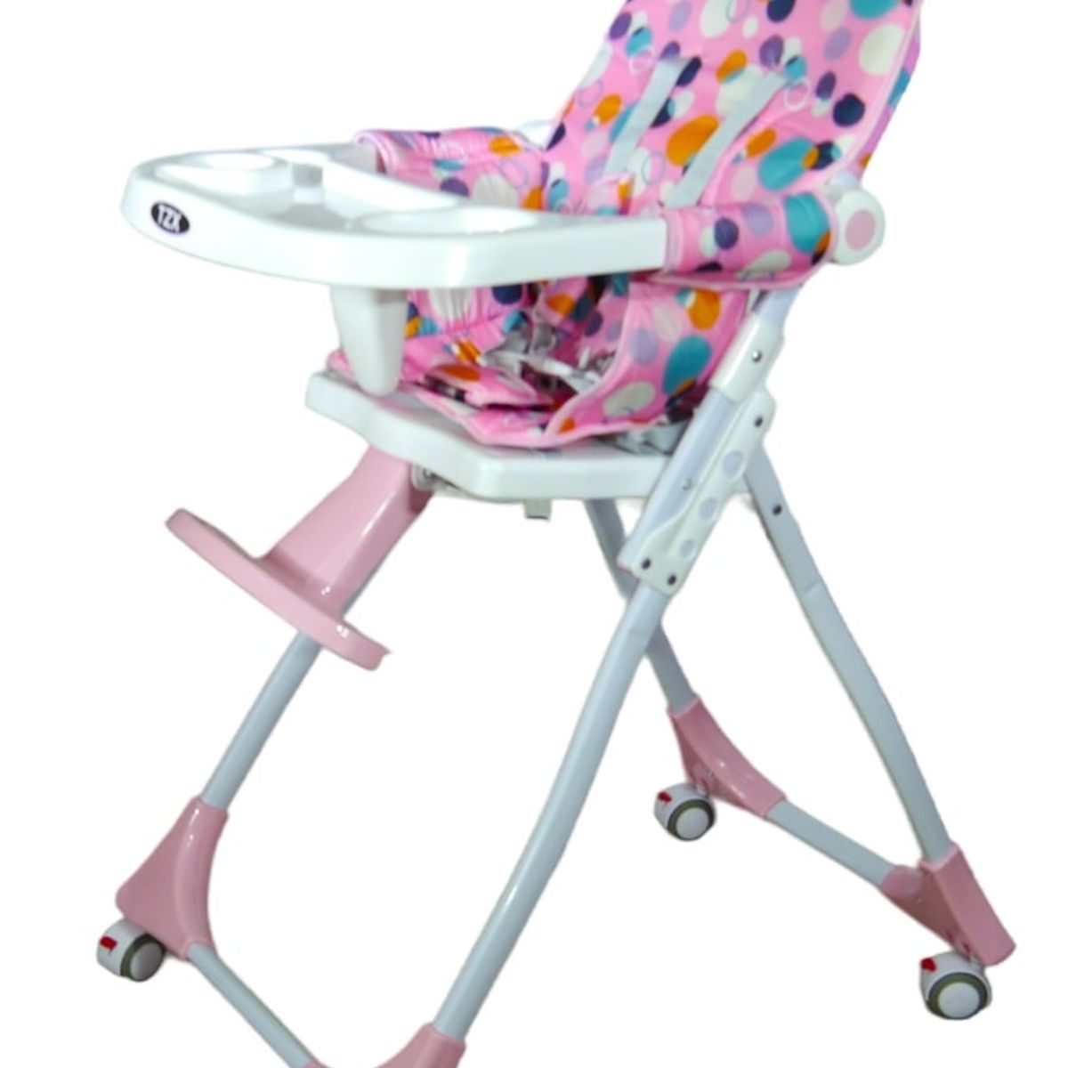 GENERICO - Silla de Comer Plegable Rosada