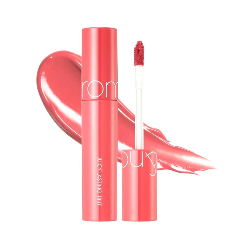 ROMAND - Tinta Labial Juicy Lasting Tint 09 LITCHI CORAL - Rom&nd