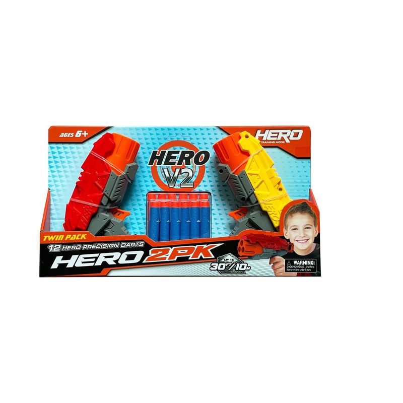 GENERICO - Set Pistola tipo Nerf con dardos