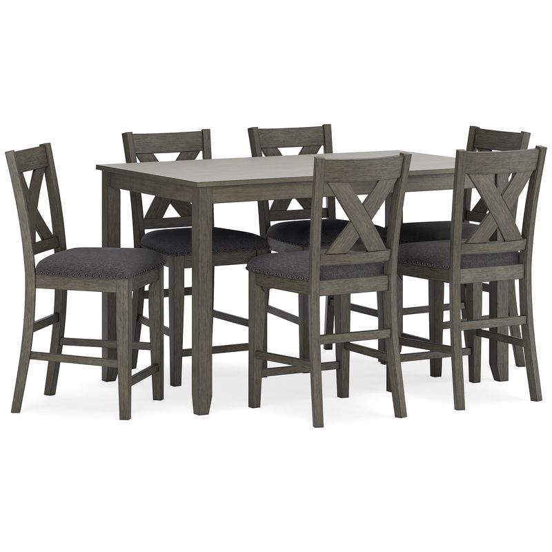 ASHLEY - Juego de comedor Caitbrook (set 7 piezas)