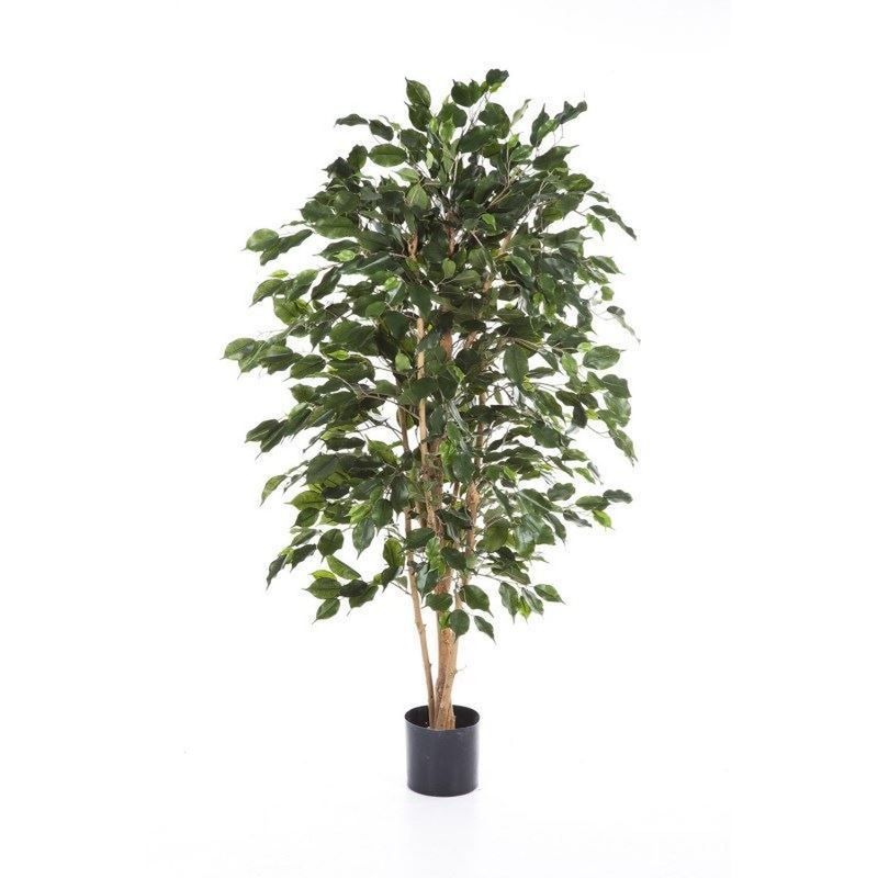 ARBUSTO REAL - Planta Artificial Ficus Premium 120 cm. 630 hjs / Arbusto Real