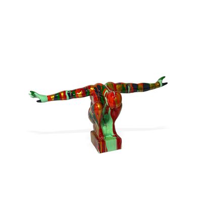 Imagen 2 del producto Adorno Deco Escultura Abstracta Atleta en Equilibrio