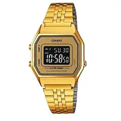CASIO - Reloj Mujer Vintage LA680WGA-9BDF