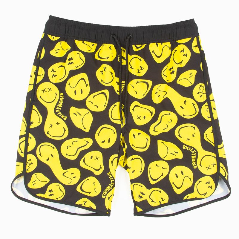 SMILEY - Traje De Baño Niño Caritas Amarillo Smiley