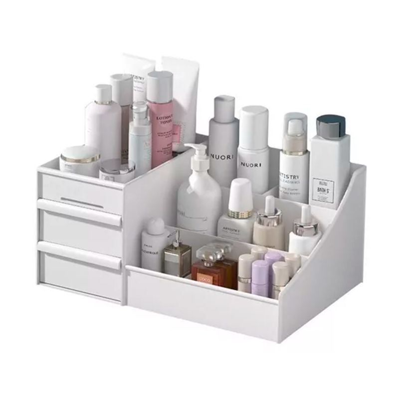 GENERICO - Organizador De Maquillajes Y Cosmeticos Blanco