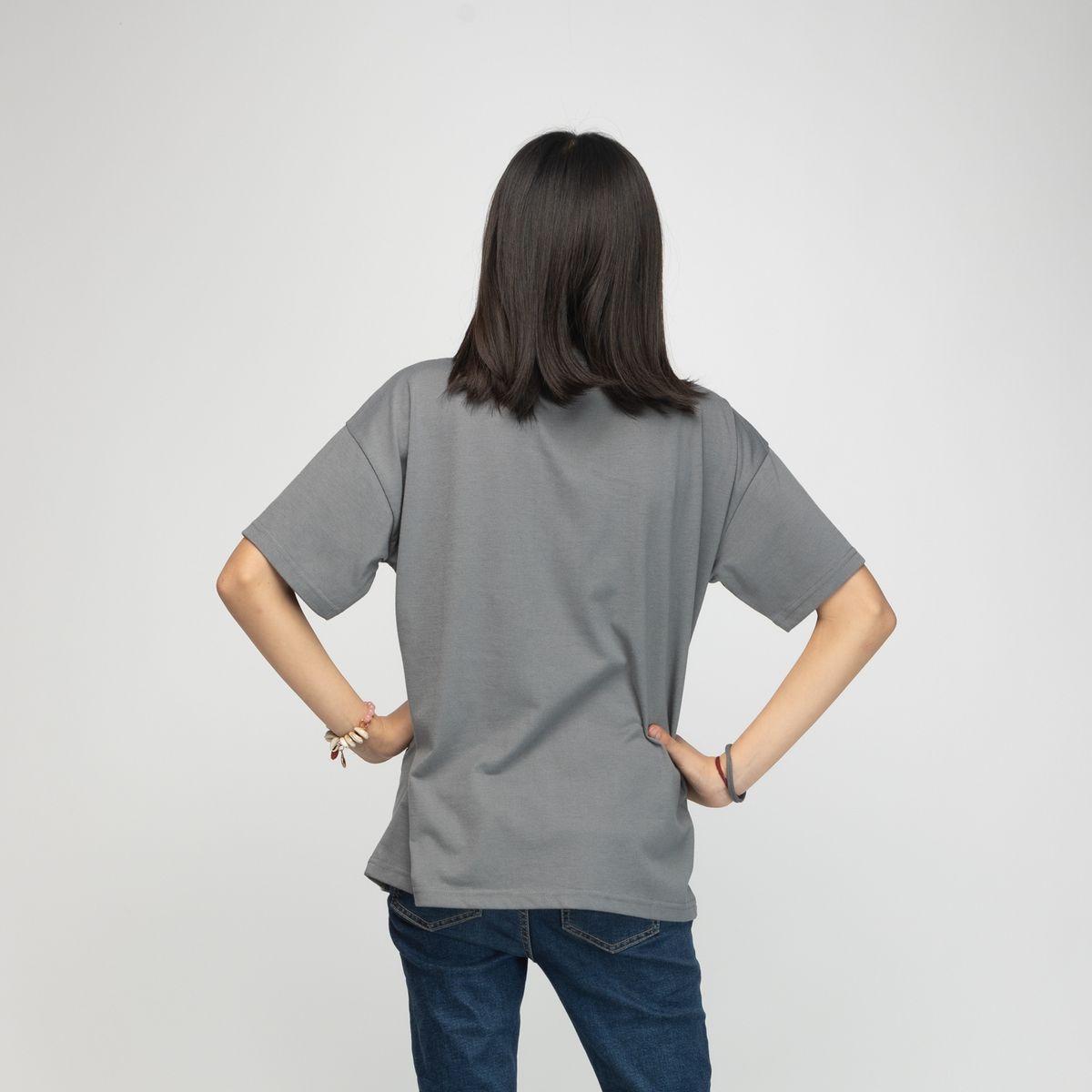 DISNEY - Polera Niña Minnie y Daisy 100 años Gris Minnie