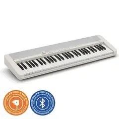 CASIO - CT-S1 Teclado Blanco 61 Teclas.
