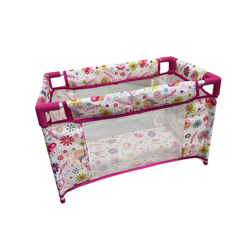 GENERICO - Cuna De Juguete Para Muñeca Corral Metalico Plegable