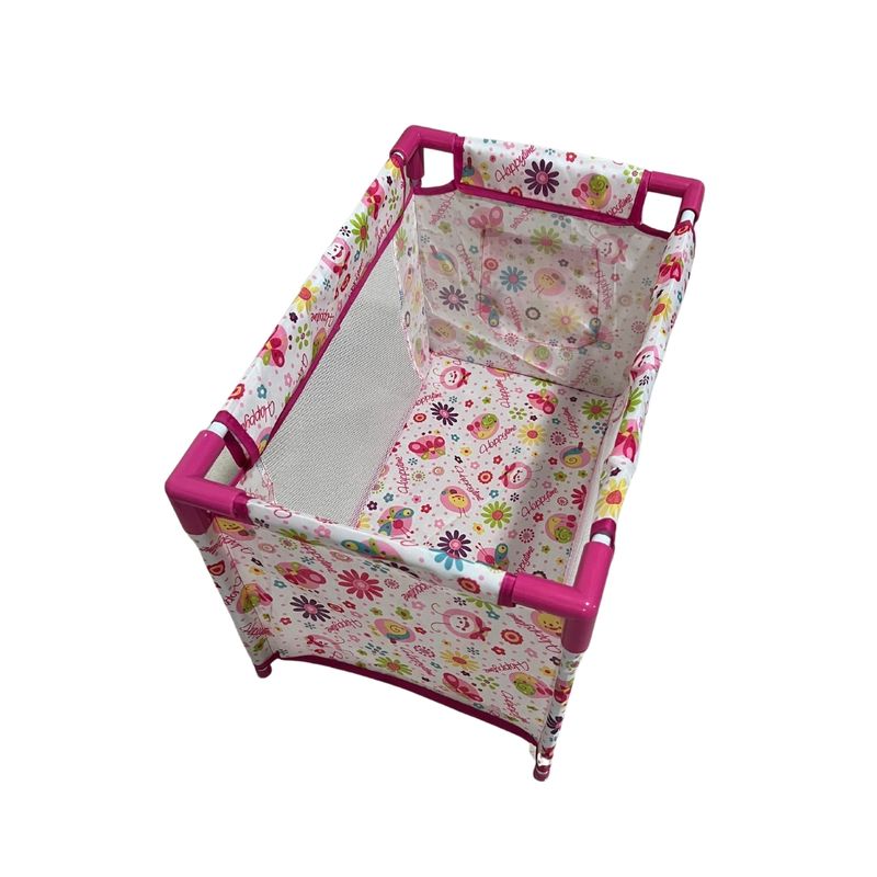 GENERICO - Cuna De Juguete Para Muñeca Corral Metalico Plegable