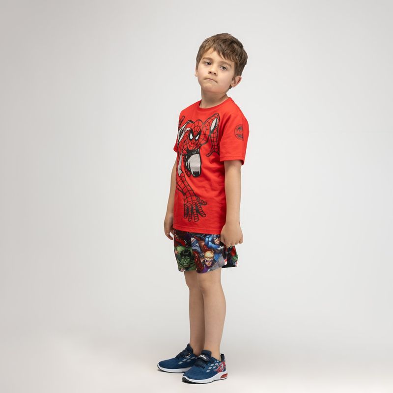 MARVEL - Traje De Baño Niño Superheroes Rojo Marvel