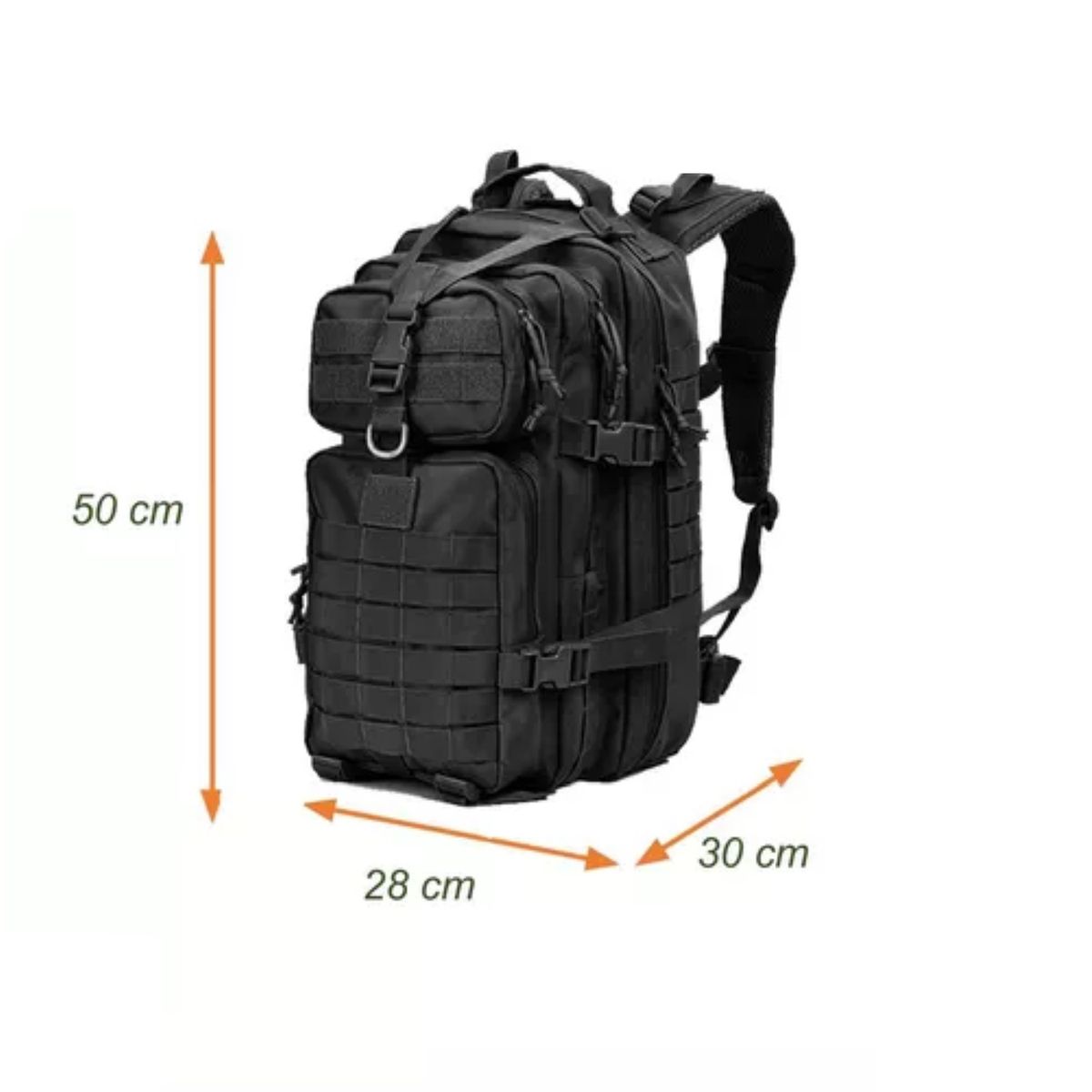 LUMAX - Mochila Tactica Militar Outdoor 45l Impermeable