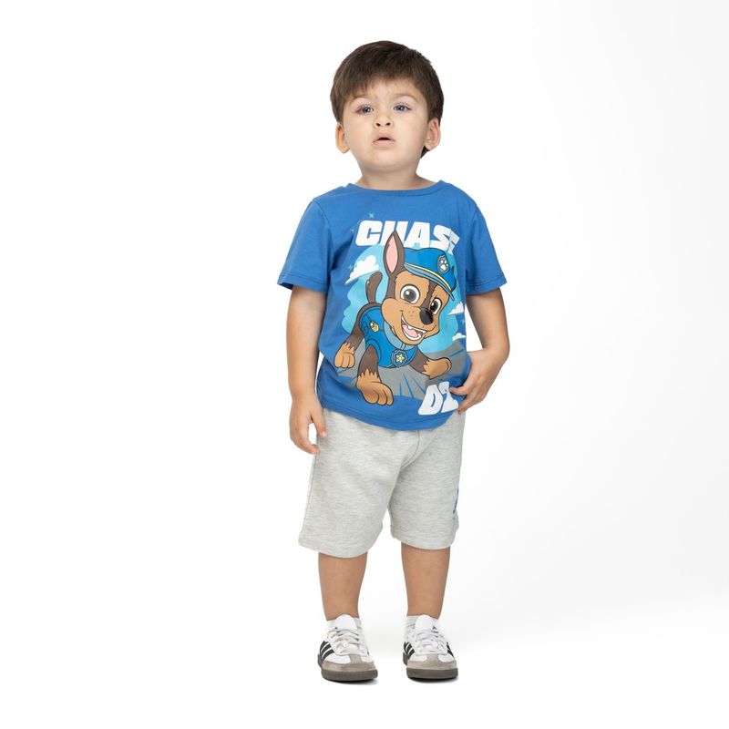 PAW PATROL - Conjunto Niño Chase Alerta Azul Paw Patrol