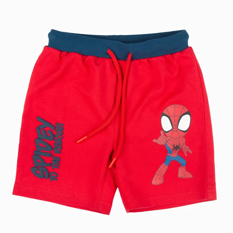 MARVEL - Short Niño Al Rescate Spidey Rojo Marvel
