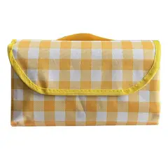 GENERICO - Manta de picnic portátil impermeable gruesa clásica a cuadros
