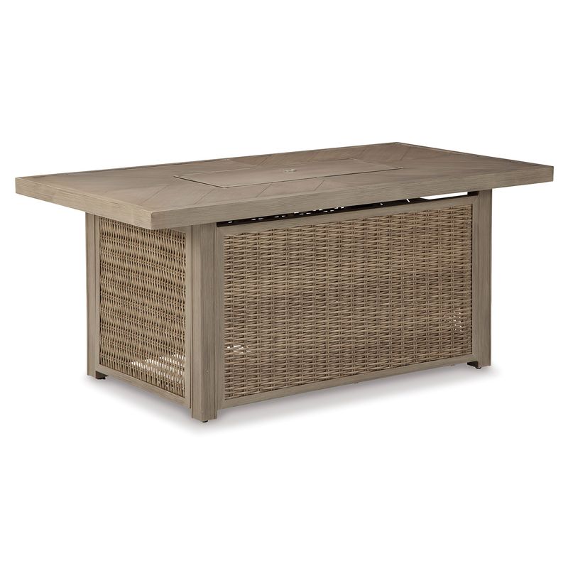 ASHLEY - Mesa de fuego terraza Beachcroft
