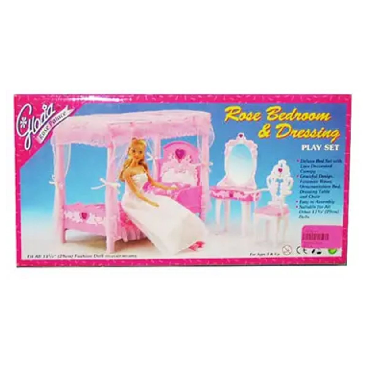 GENERICO - JUGUETE MUEBLES DORMITORIO MY FANCY LIFE JUEGO NIÑAS