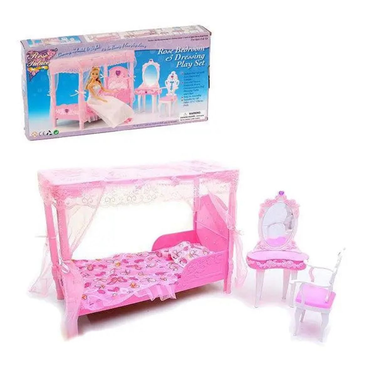 GENERICO - JUGUETE MUEBLES DORMITORIO MY FANCY LIFE JUEGO NIÑAS