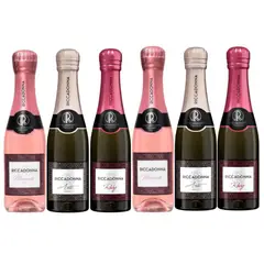 RICCADONNA - Espumantes Riccadonnas 2Asti 2Ruby y 2Moscato Rosé 200 ml