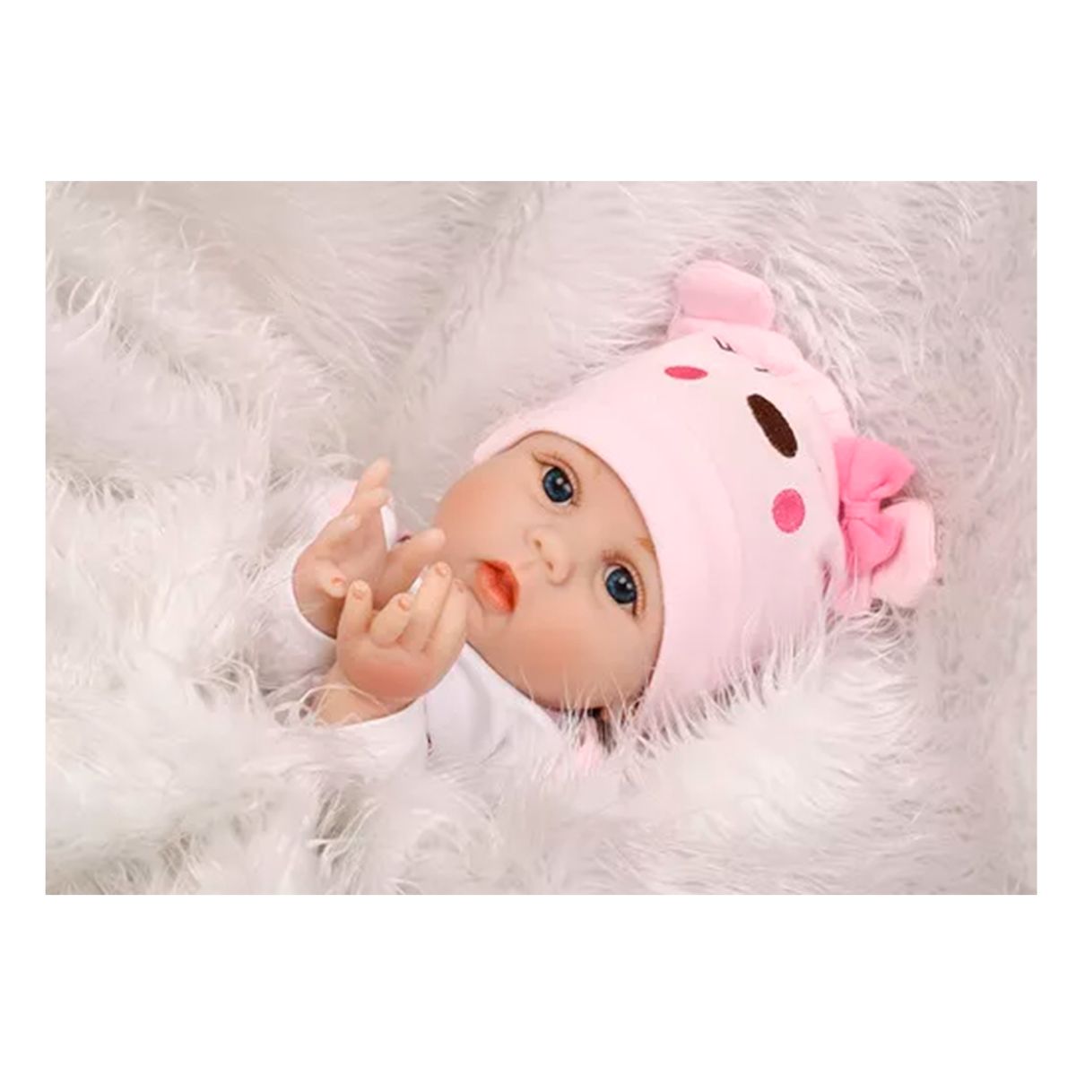 GENERICO - Bebe Reborn De Silicona Cuerpo Completo 55cm