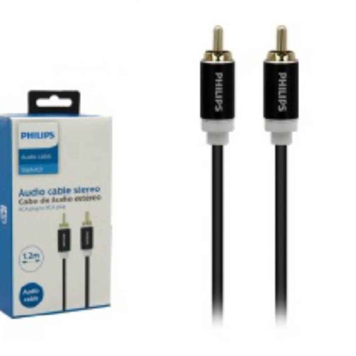 PHILIPS - SWA4122/59 CABLE AUDIO RCA A RCA 2 MTS