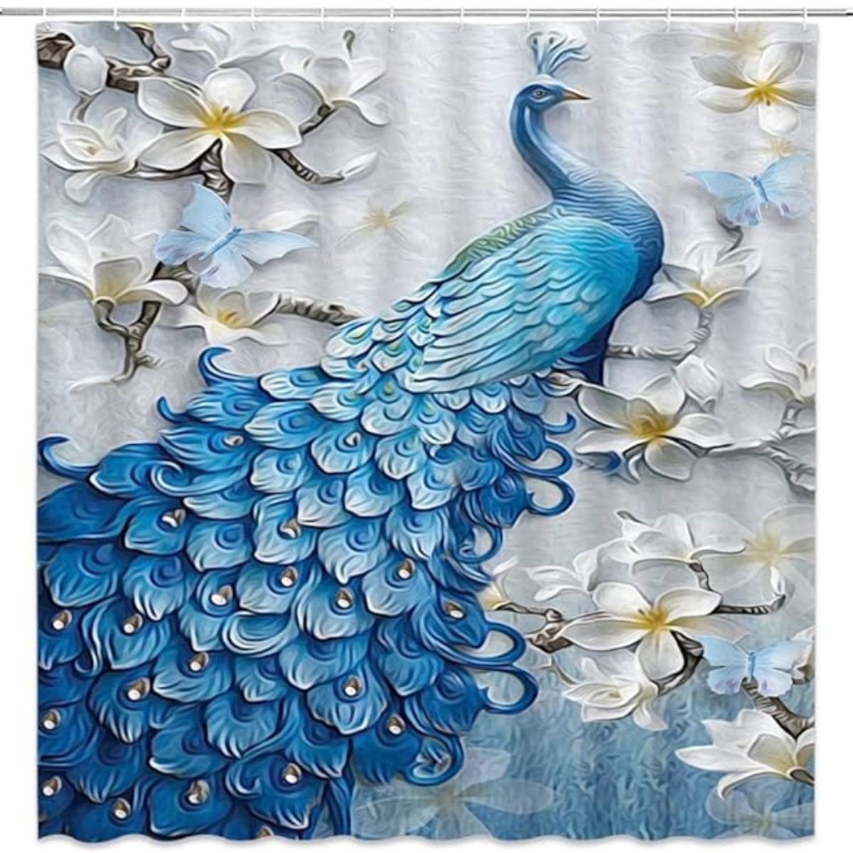 GENERICO - Juego 4 Piezas Cortina De Baño Alfombras