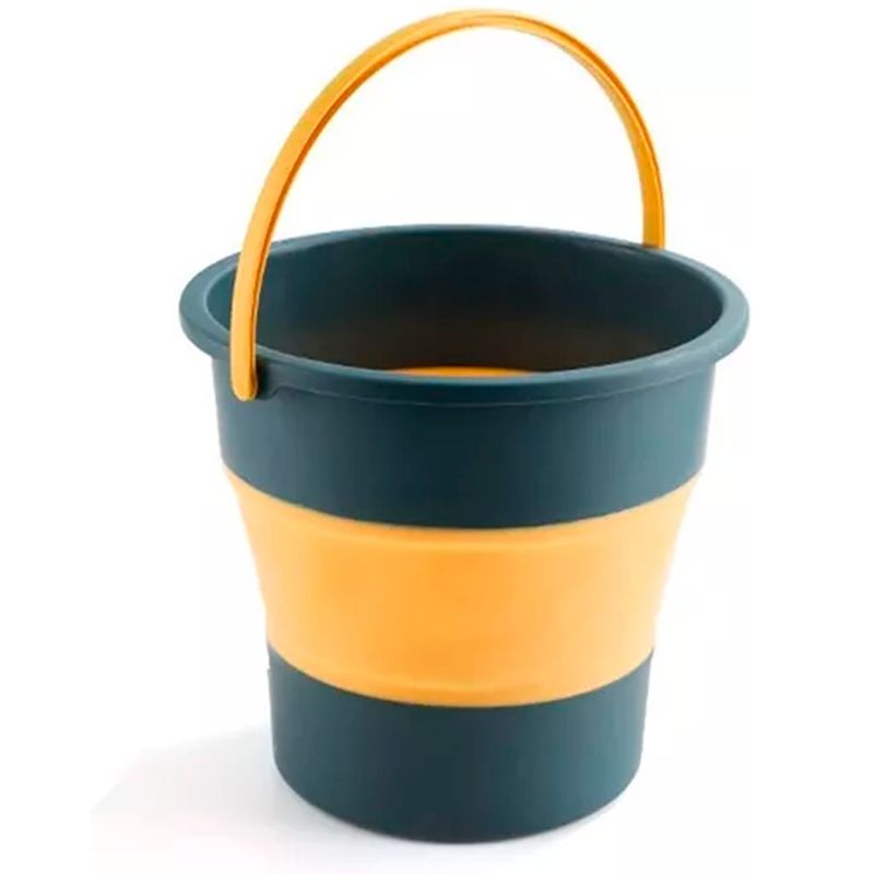OFERTABKN - Balde Plegable 4.6 Litros Cubo Silicona Portátil