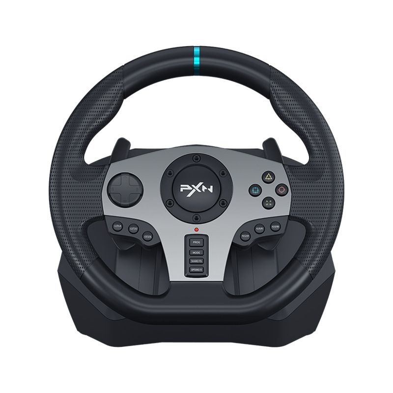CRUSEC - Volante Palanca Y Pedales Videojuegos Pxn V9 Ps4 Xbox y mas