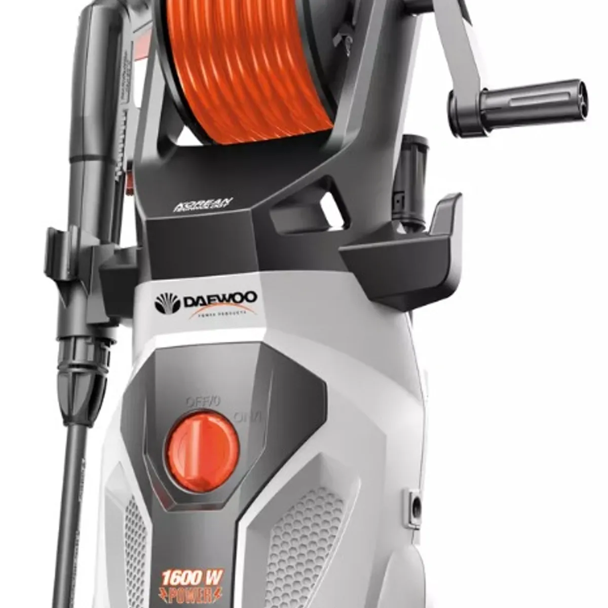 DAEWOO - Hidrolavadora Eléctrica Daewoo DAX135-1600 135bar 1600w Accesorios