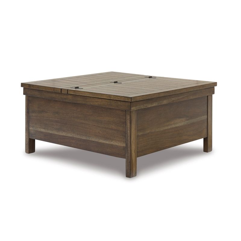 ASHLEY - Mesa de centro cubierta elevable Moriville