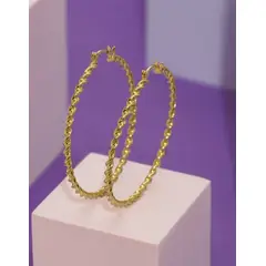 GENERICO - Aros en oro laminado de 18k
