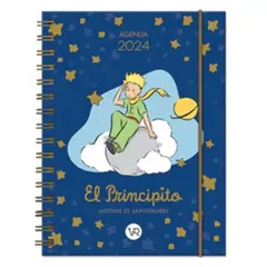 VERGARA Y RIBA - AGENDA EL PRINCIPITO 2024 AZUL