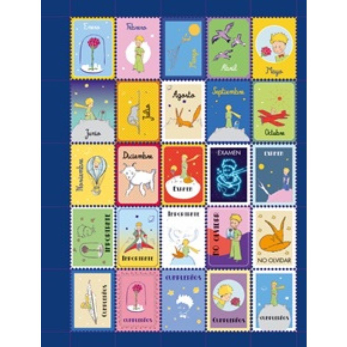 VERGARA Y RIBA - AGENDA EL PRINCIPITO 2024 AZUL