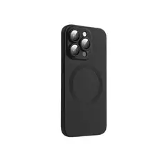 GENERICO - Carcasa iPhone 15 Pro Max Con Magsafe Y Protector De Camara Negro
