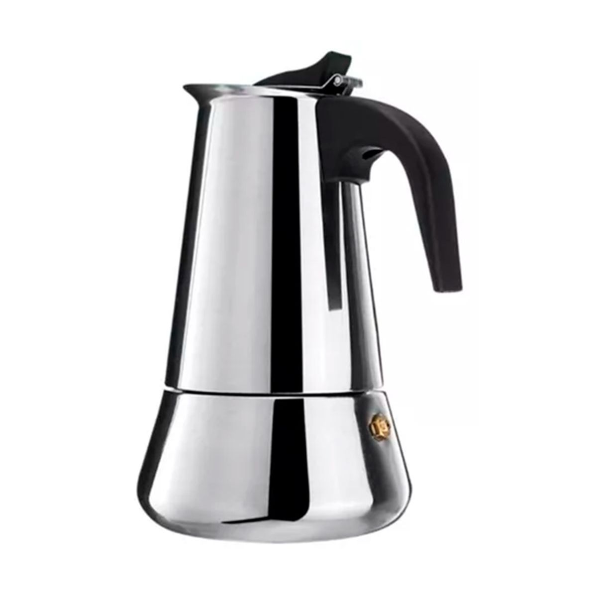 GENERICO - Cafetera Italiana Inoxidable Espresso 2 Tazas