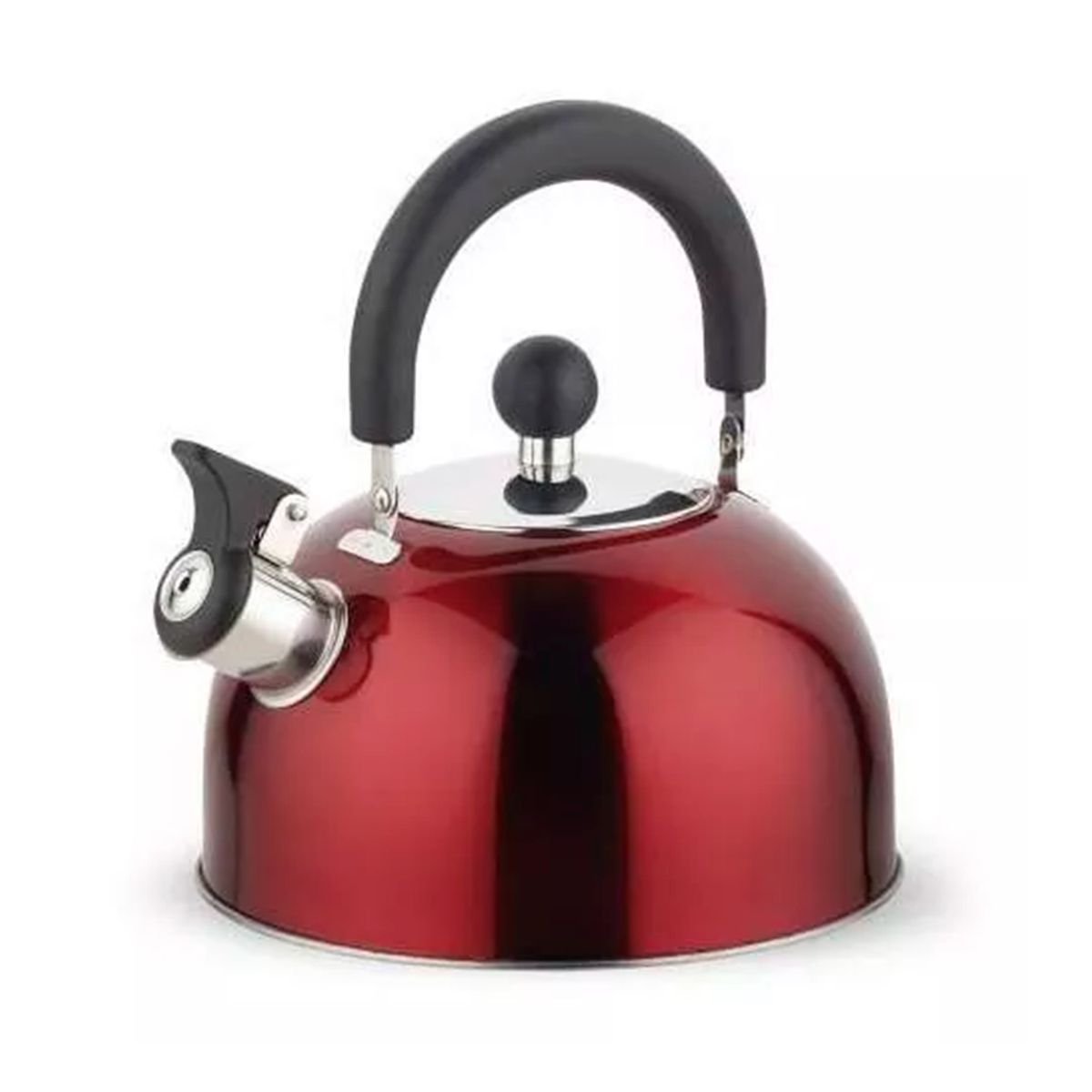 GENERICO - Tetera De Acero Inoxidable Color Rojo