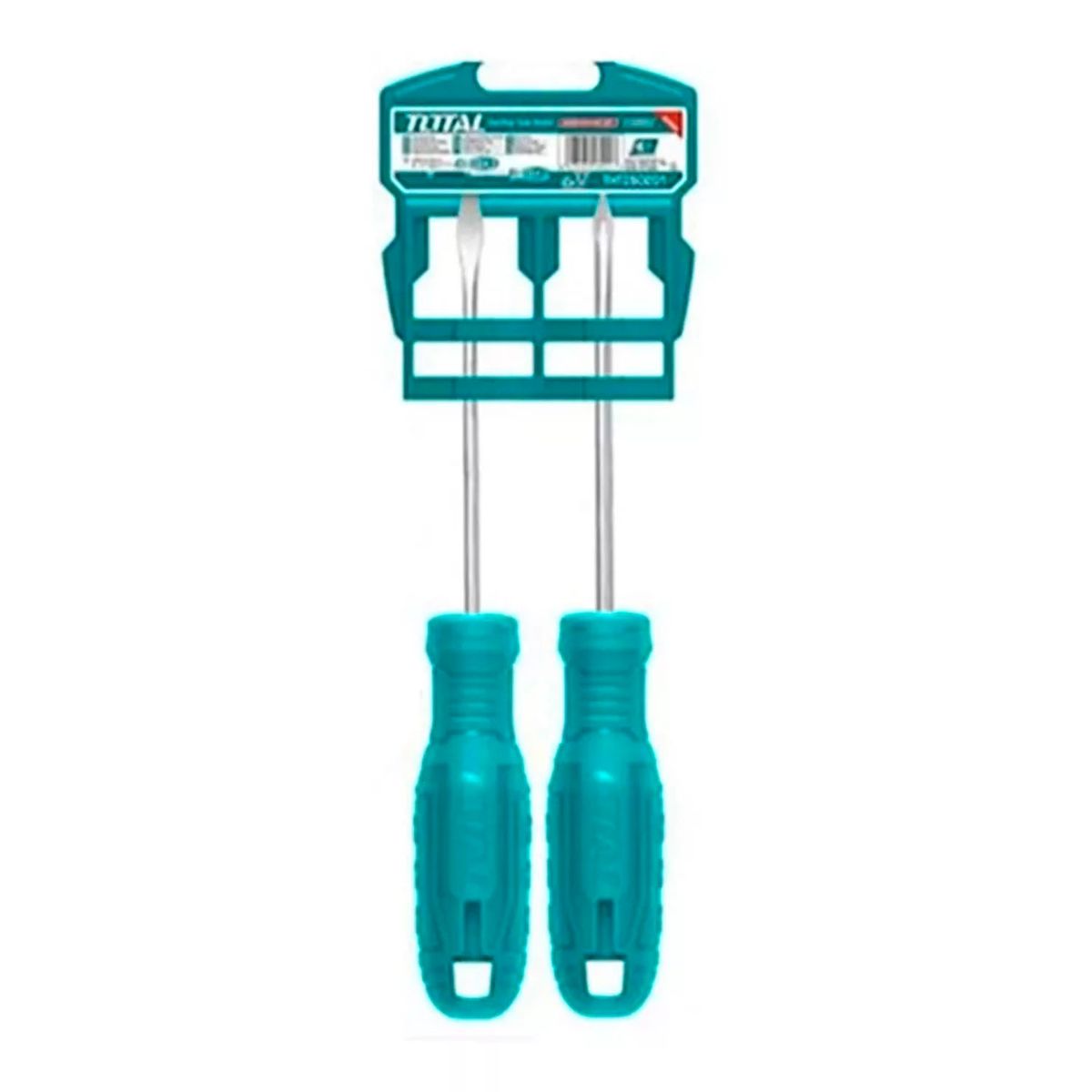TOTAL TOOLS - Kit Juego Destornilladores 2 Piezas Total Thtdc250201