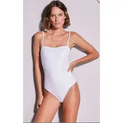 HOPE - Traje de baño blanco prisma.