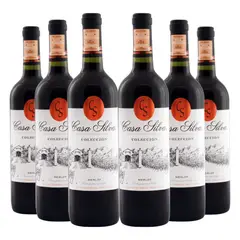 CASA SILVA - 6 Vinos Coleccion Merlot