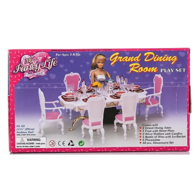 GENERICO - JUGUETE MUEBLES COMEDOR MY FANCY LIFE JUEGO NIÑAS