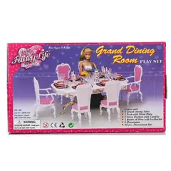GENERICO - JUGUETE MUEBLES COMEDOR MY FANCY LIFE JUEGO NIÑAS