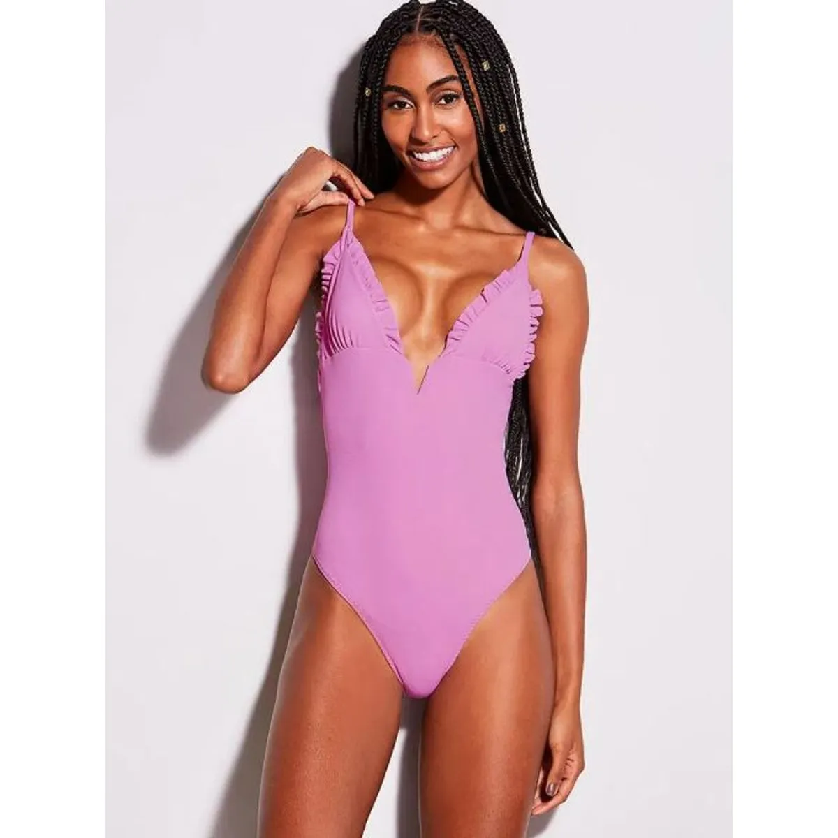 HOPE - Traje de baño ROSA CHICLET.