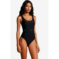 HOPE - Traje de baño preto- negro.