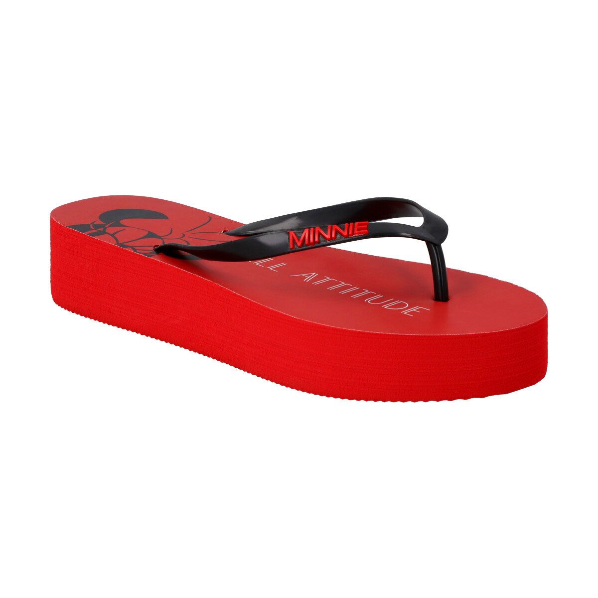 DISNEY - Sandalia Niña Minnie Mouse Plataforma