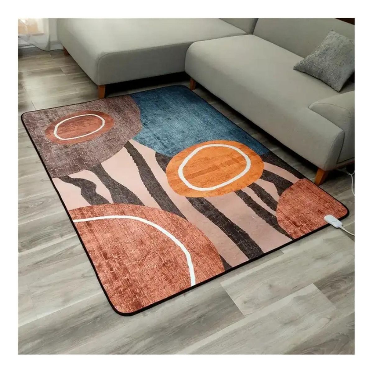 AUCKLAND OUTDOOR - Alfombra Living 120X160 Cm. Tirso Tapete 3D Sala Estar