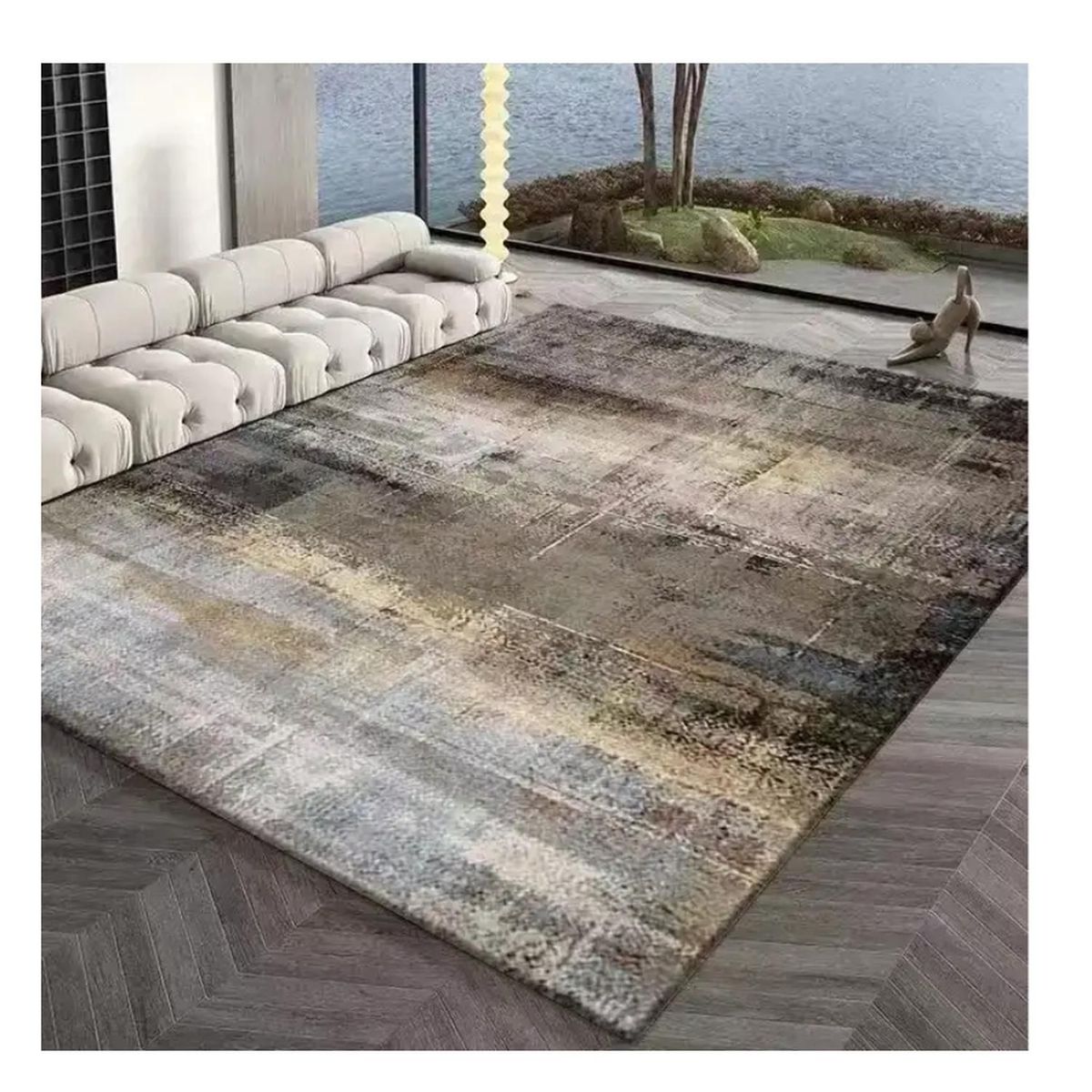 AUCKLAND OUTDOOR - Alfombra Living 120X160 Cm. Montecristo Tapete Sala Estar