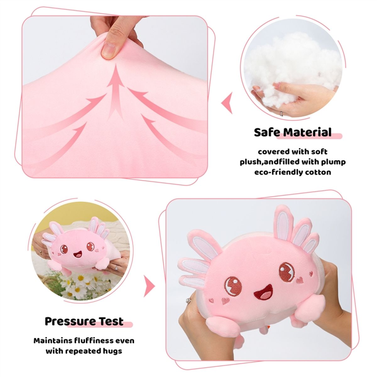 GENERICO - Cojín Ajolote Pequeña Almohada Divertida