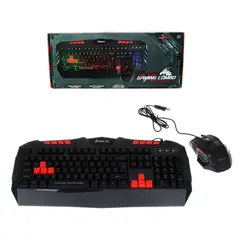 FUJITEL - Kit Teclado Mouse Gaming Xtrike Fujitel.-