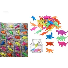 GENERICO - Pack 20 dinosaurios crecen en el agua sorpresa cumpleaños